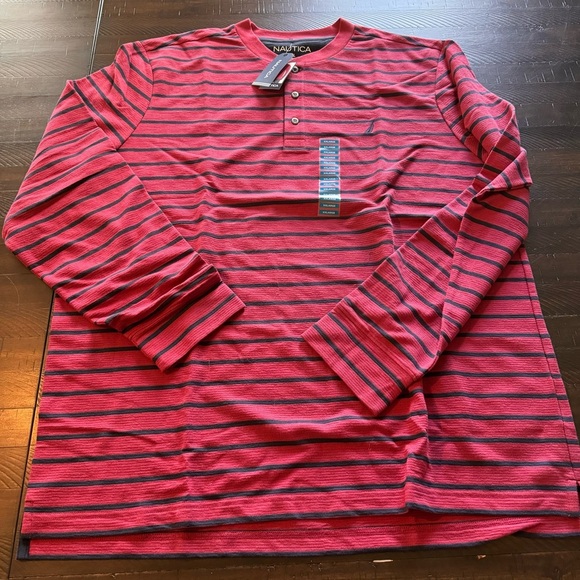 Nautica 3 Button Henley - Picture 1 of 3